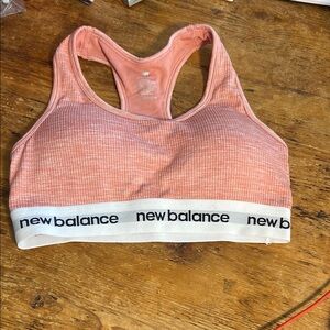 New Balance Coral Sports Bra size M NWOT
